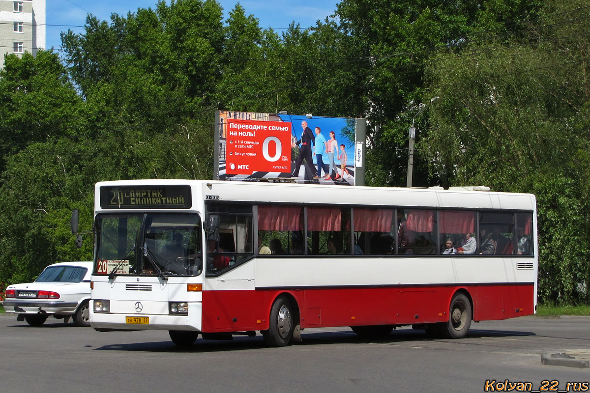 Алтайский край, Mercedes-Benz O405 № АН 978 22