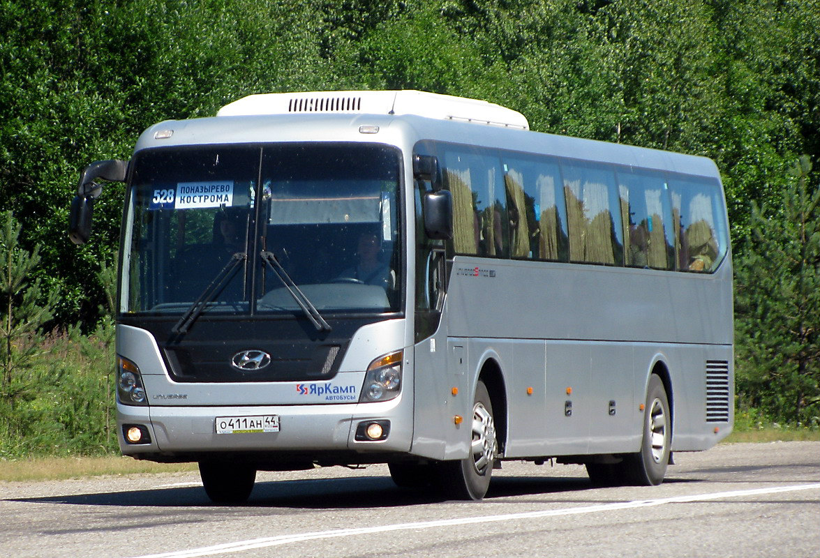 Костромская область, Hyundai Universe Space Luxury № О 411 АН 44