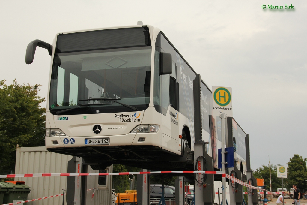 Hesse, Mercedes-Benz O530G Citaro facelift G CNG № 143; Hesse — Betriebshöfe