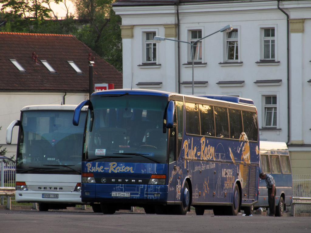 Владимирская область, Setra S315HDH № А 815 МВ 33