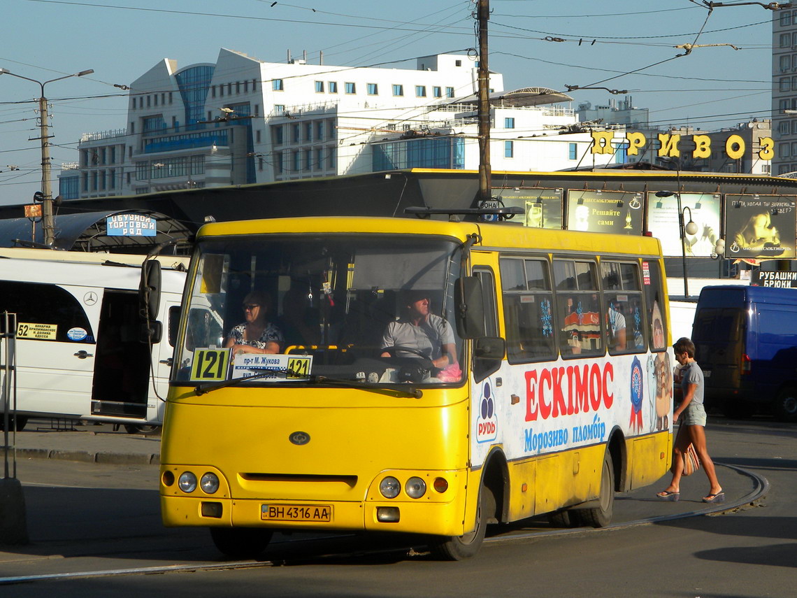 Одесская область, Богдан А09202 (ЛуАЗ) № BH 4316 AA