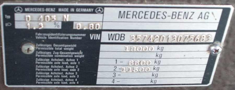 Калининградская область, Mercedes-Benz O405N № 004