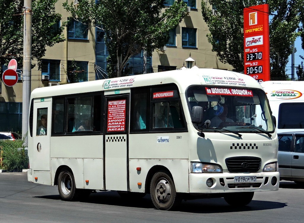 Rostower Gebiet, Hyundai County SWB C08 (RZGA) Nr. У 019 СР 161