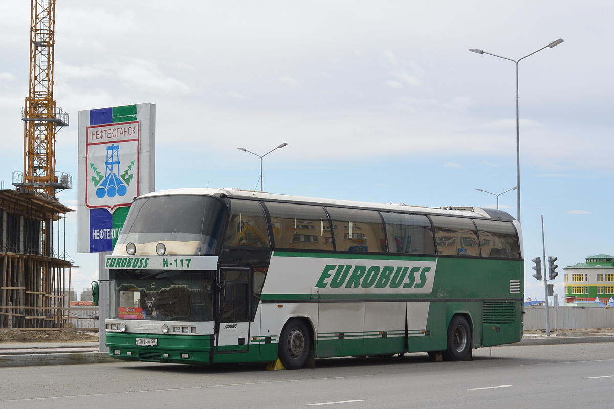 Омская область, Neoplan N117 Spaceliner № С 381 НМ 55