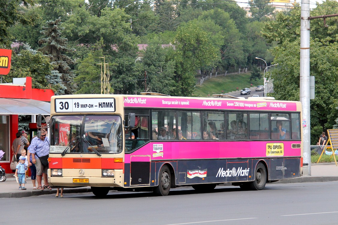 Липецкая область, Mercedes-Benz O405 № АЕ 133 48