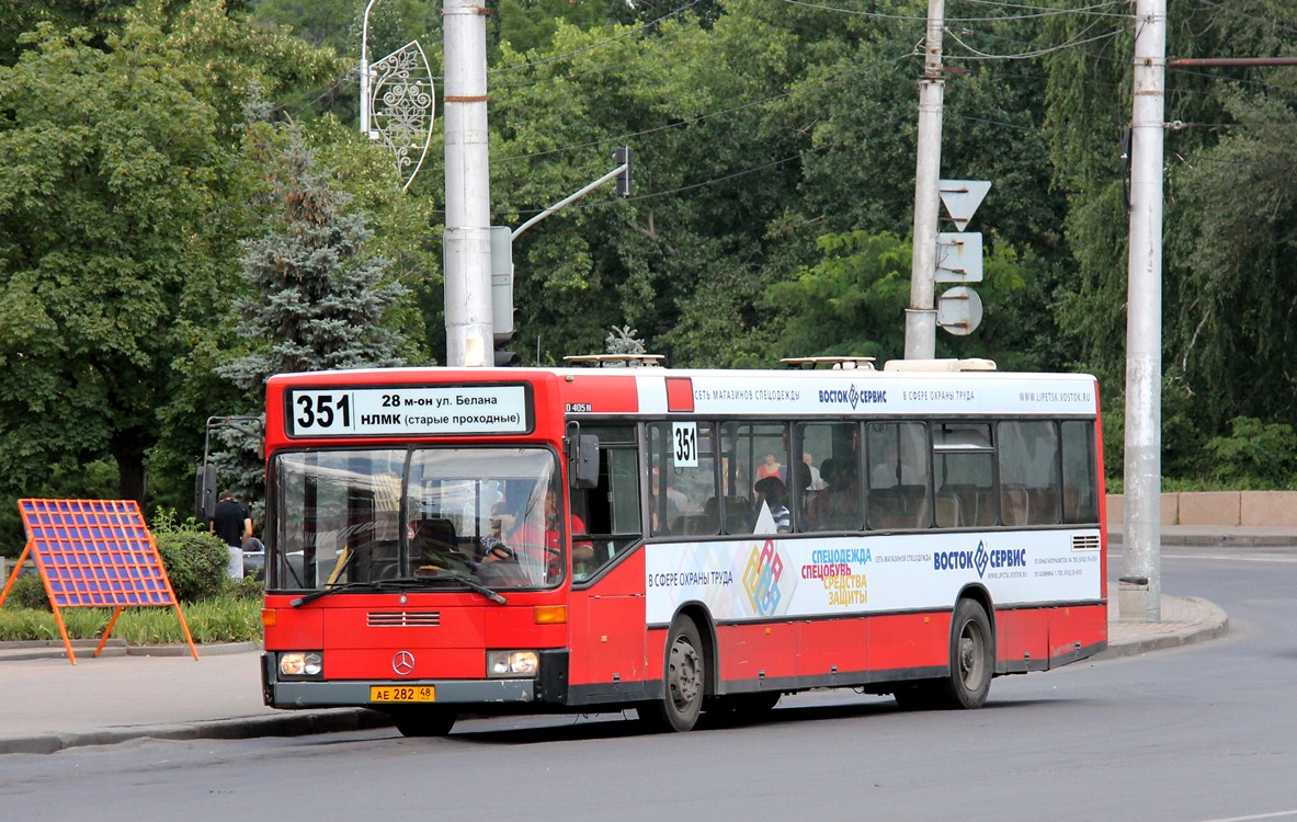 Липецкая область, Mercedes-Benz O405N № АЕ 282 48