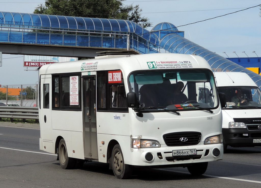 Ростовская область, Hyundai County SWB C08 (ТагАЗ) № Н 866 НХ 161