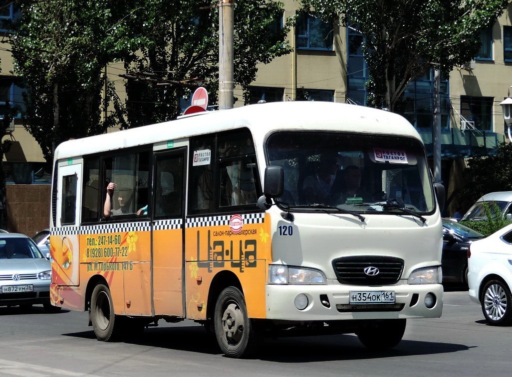 Ростовская область, Hyundai County SWB C08 (РЗГА) № Н 354 ОК 161