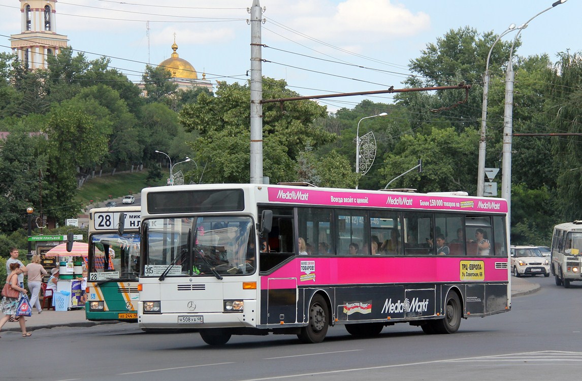 Липецкая область, Mercedes-Benz O405 № Н 508 УА 48