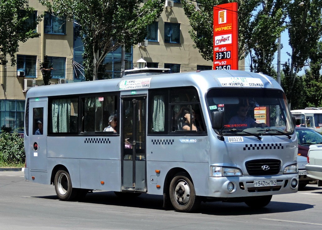 Rostov region, Hyundai County LWB C09 (TagAZ) № 005218