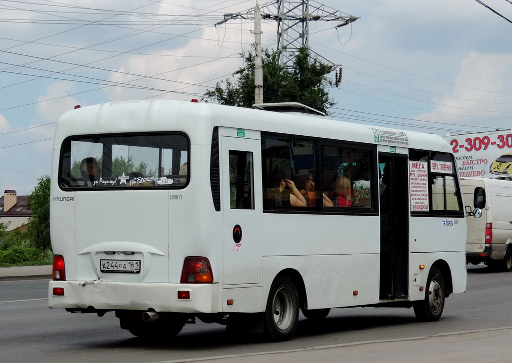 Ростовская область, Hyundai County LWB C09 (ТагАЗ) № А 244 РА 161