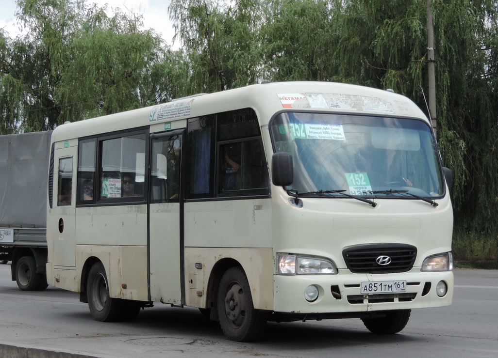 Rostov region, Hyundai County SWB C08 (RZGA) № А 851 ТМ 161