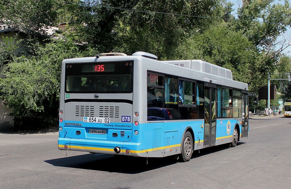 Алматы, Yutong ZK6118HGA № 878