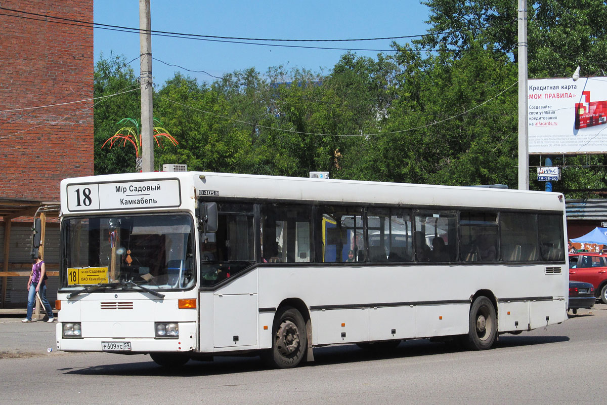 Пермский край, Mercedes-Benz O405N № Р 609 УС 59