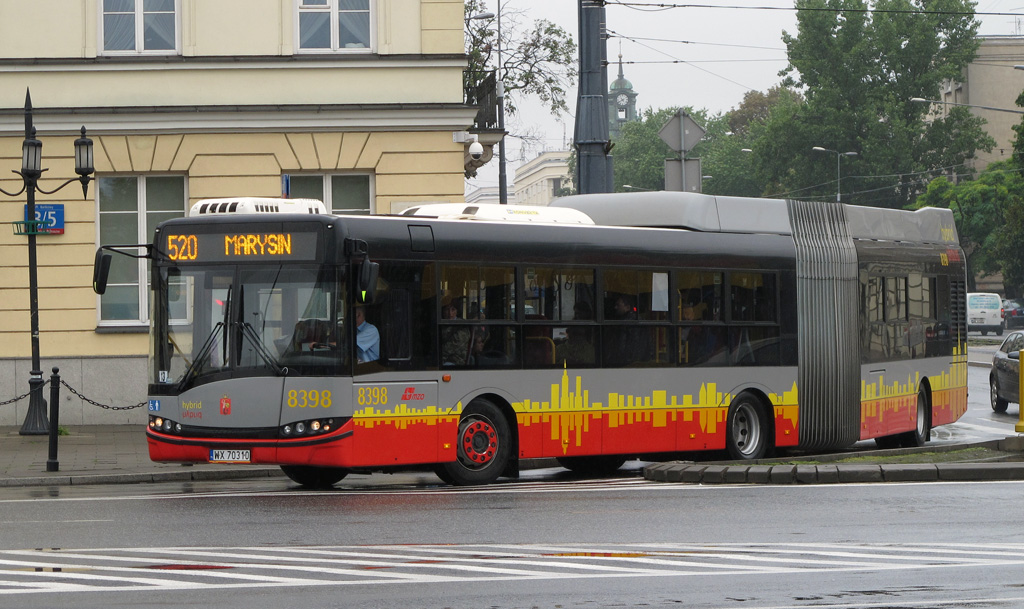 Польша, Solaris Urbino III 18 hybrid № 8398