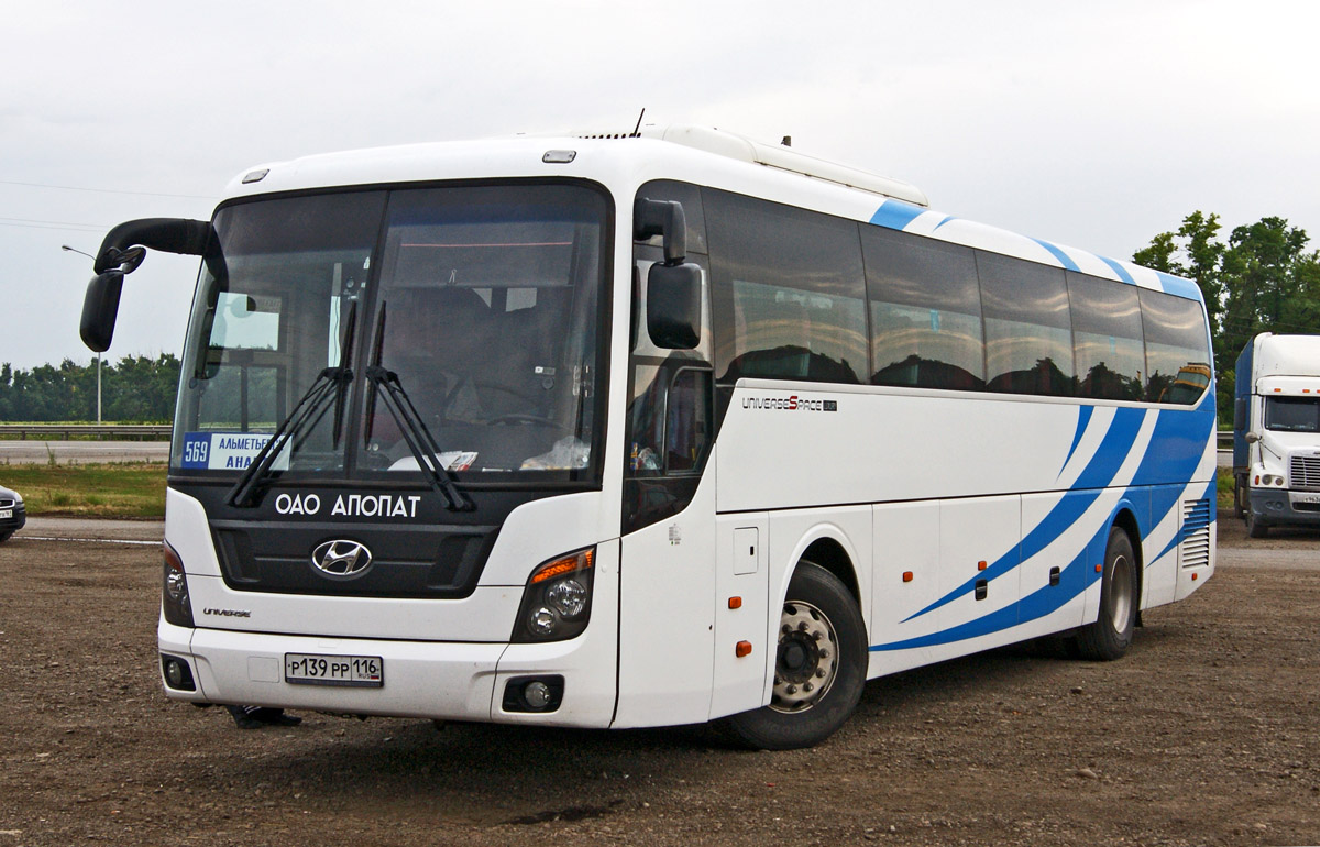 Татарстан, Hyundai Universe Space Luxury № Р 139 РР 116