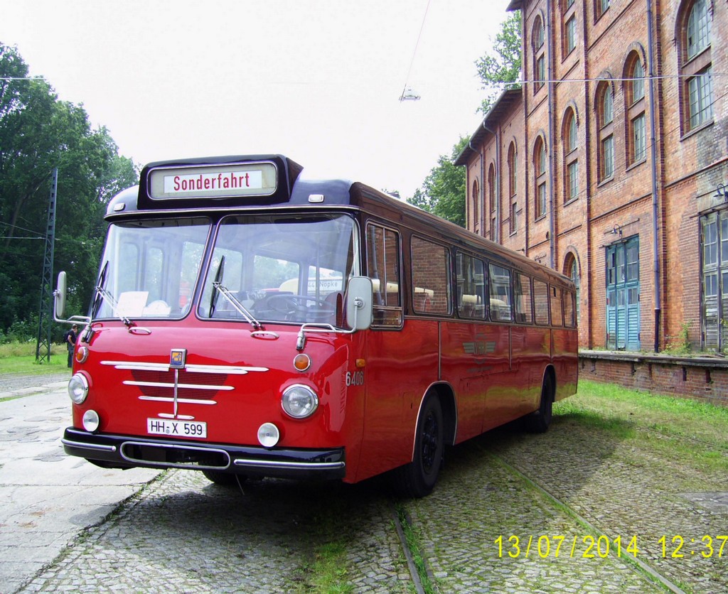 Гамбург, Büssing Präsident 14R № 6406; Нижняя Саксония — Bustreffen Wehmingen Hannoversches Straßenbahnmuseum 13.07.2014