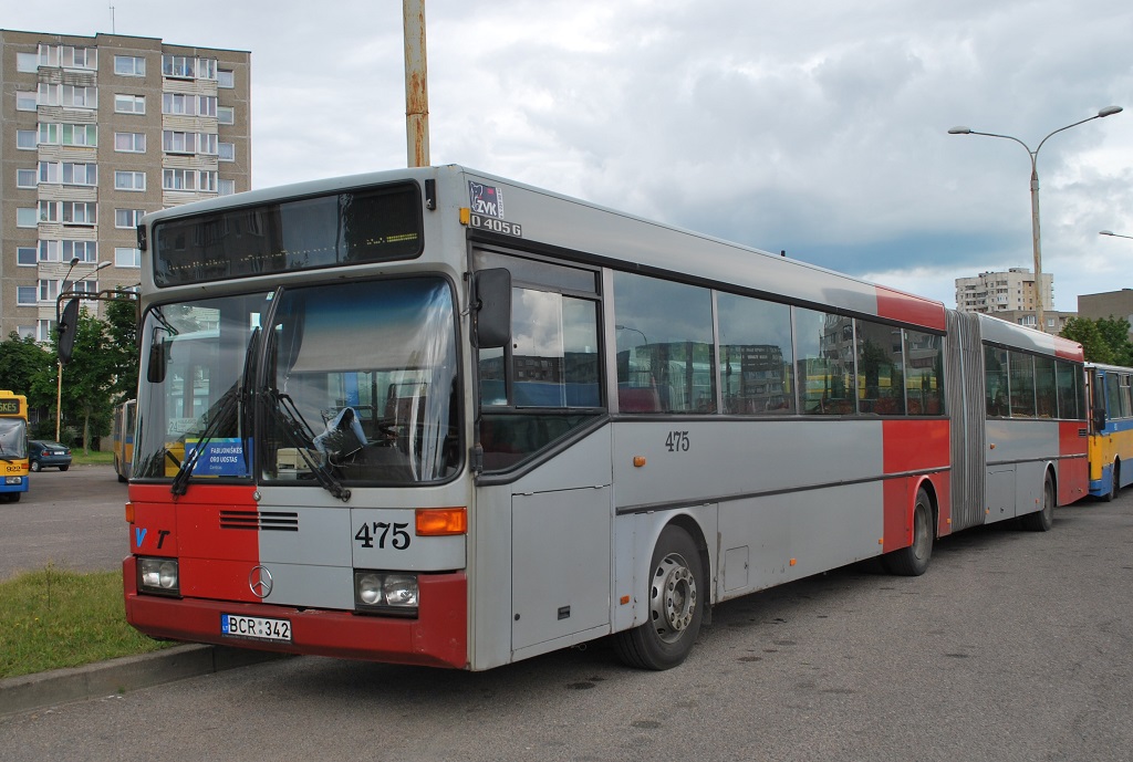 Литва, Mercedes-Benz O405G № 475