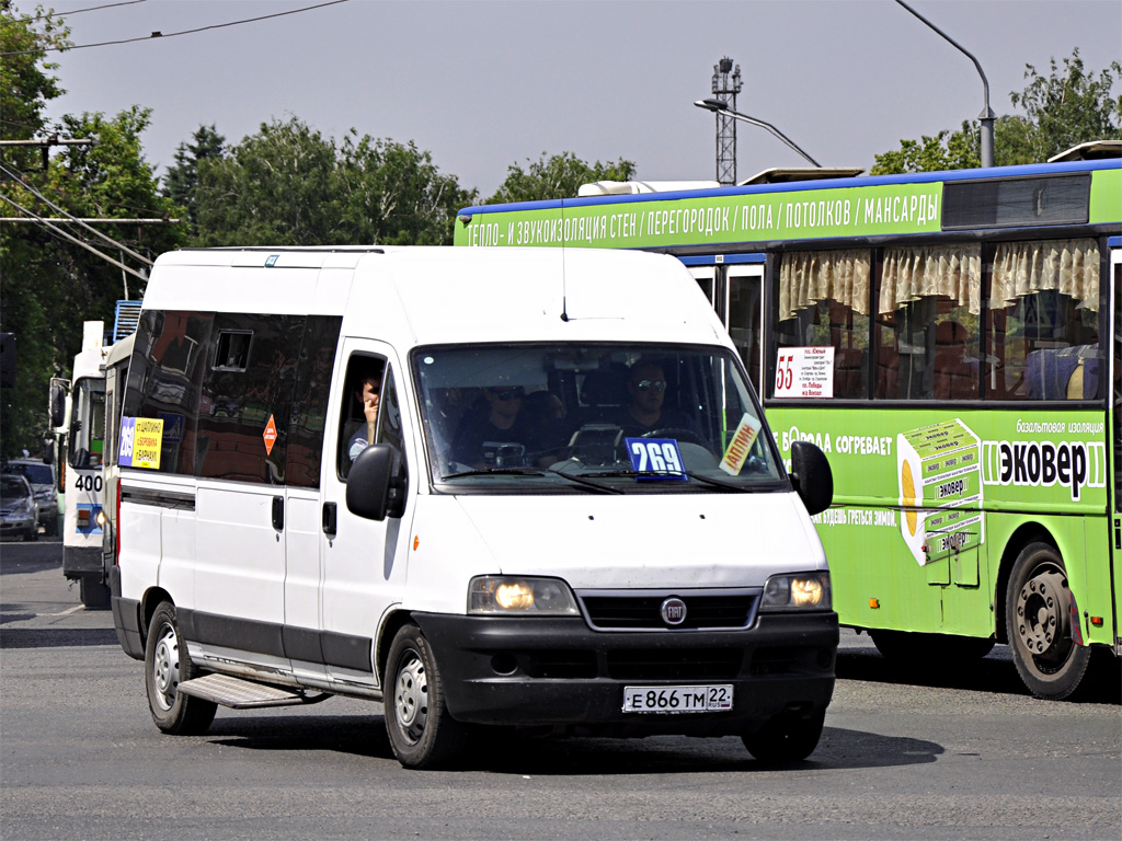 Алтайский край, FIAT Ducato 244 [RUS] № Е 866 ТМ 22