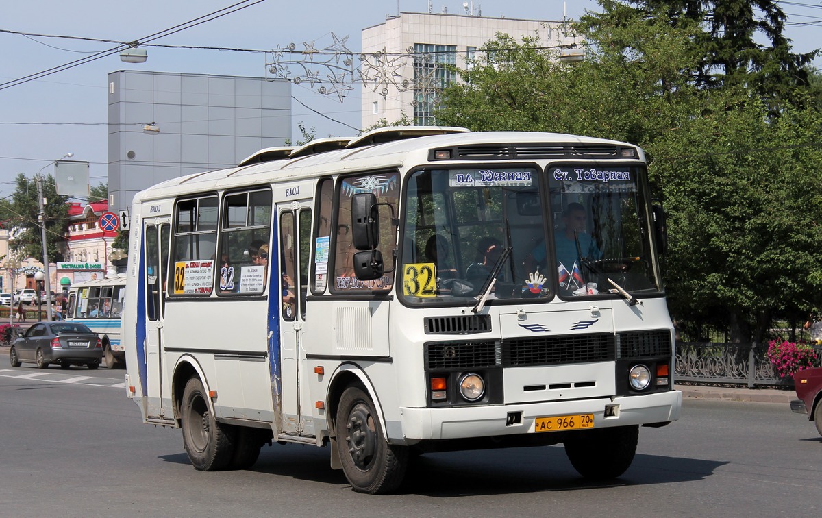 Томская область, ПАЗ-32054 № АС 966 70