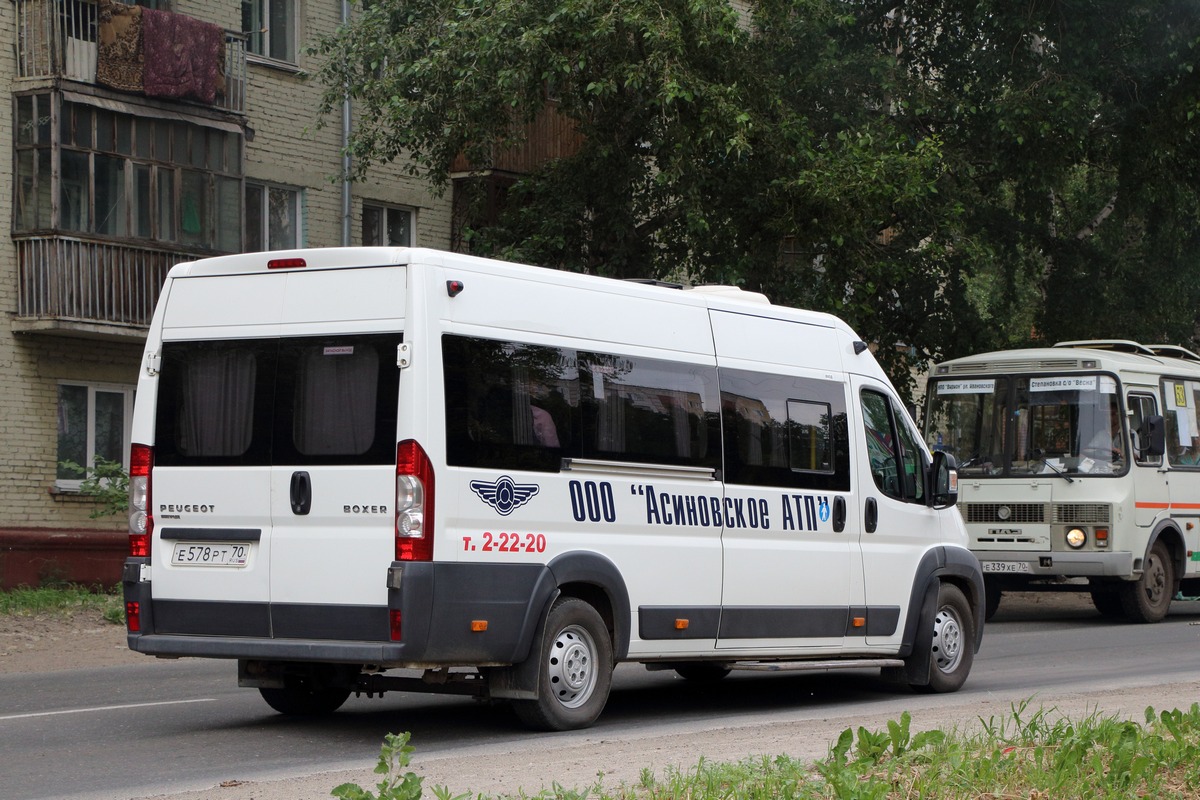 Томская область, Нижегородец-2227SK (Peugeot Boxer) № Е 578 РТ 70