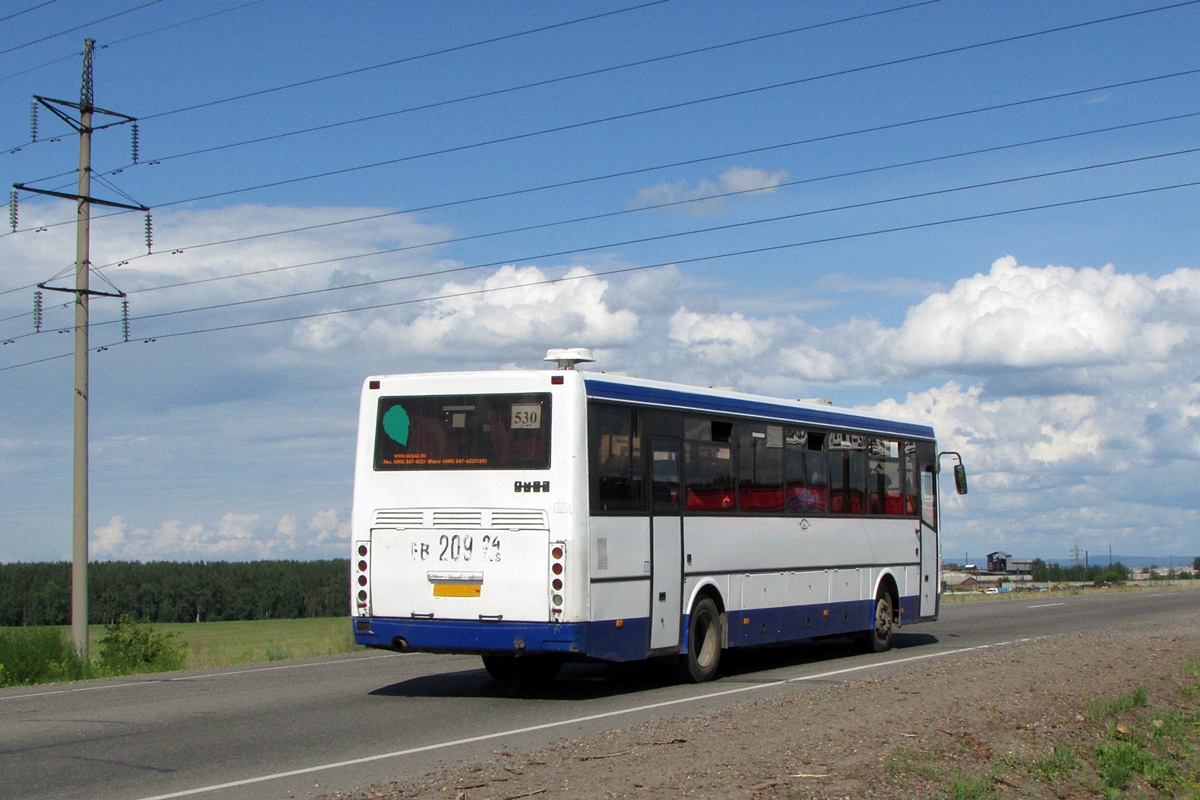 Красноярский край, ЛиАЗ-5256.23-01 (ГолАЗ) № ЕВ 209 24