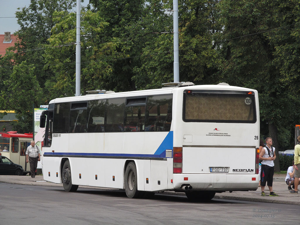 Литва, Neoplan N316Ü Transliner № 26