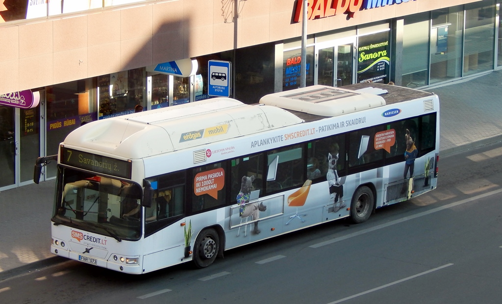 Litauen, Volvo 7000Ü CNG Nr. 1409