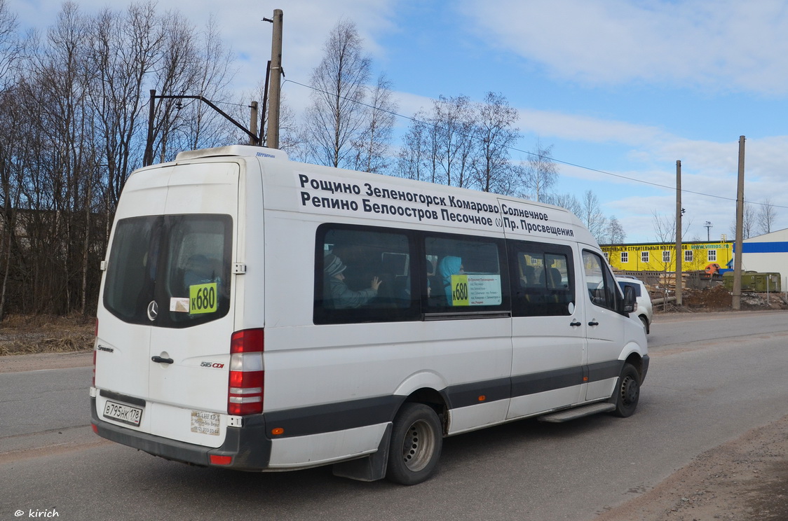 Санкт-Петербург, Луидор-22360C (MB Sprinter) № В 795 НК 178