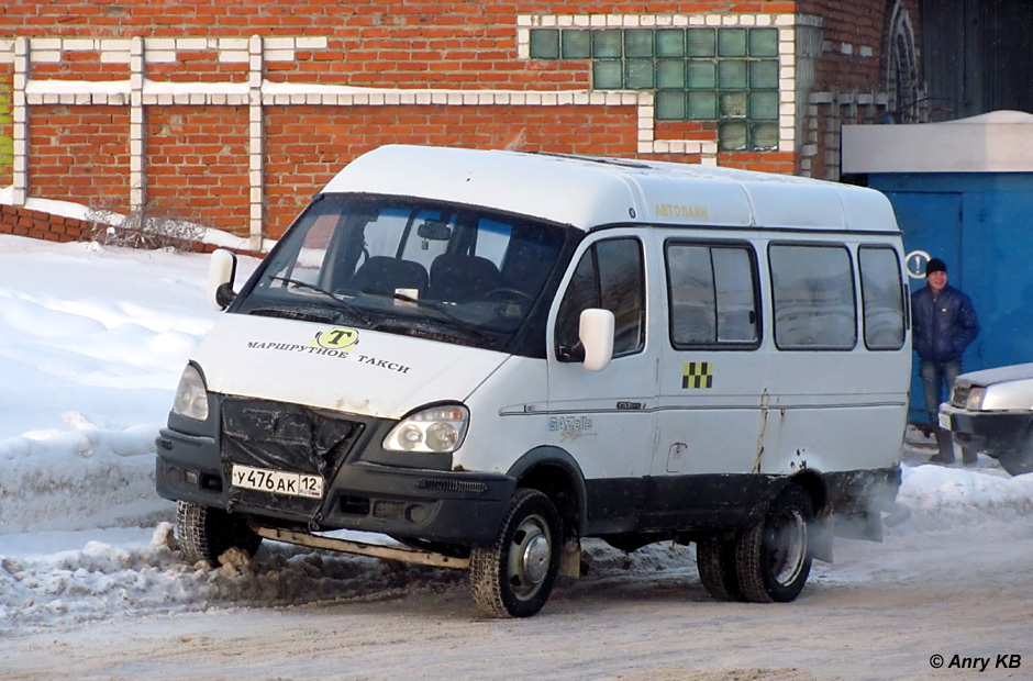 Марий Эл, ГАЗ-3269-10-01 (X8332690M) № У 476 АК 12