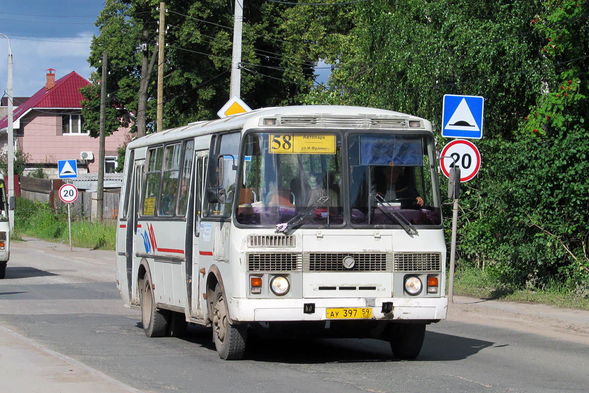 Пермский край, ПАЗ-4234 № АУ 397 59