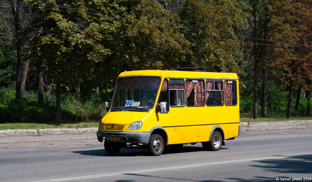 Днепропетровская область, БАЗ-22154 "Дельфин" № AE 4371 AA