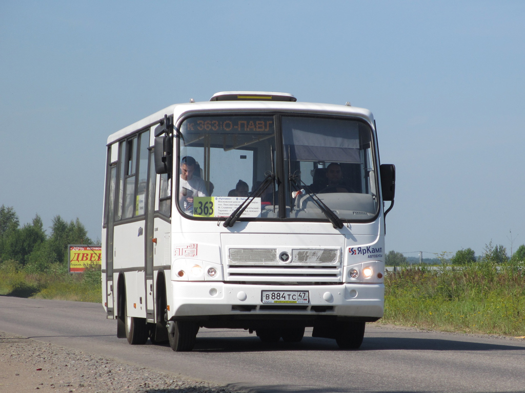 Санкт-Пецярбург, ПАЗ-320402-05 № В 884 ТС 47