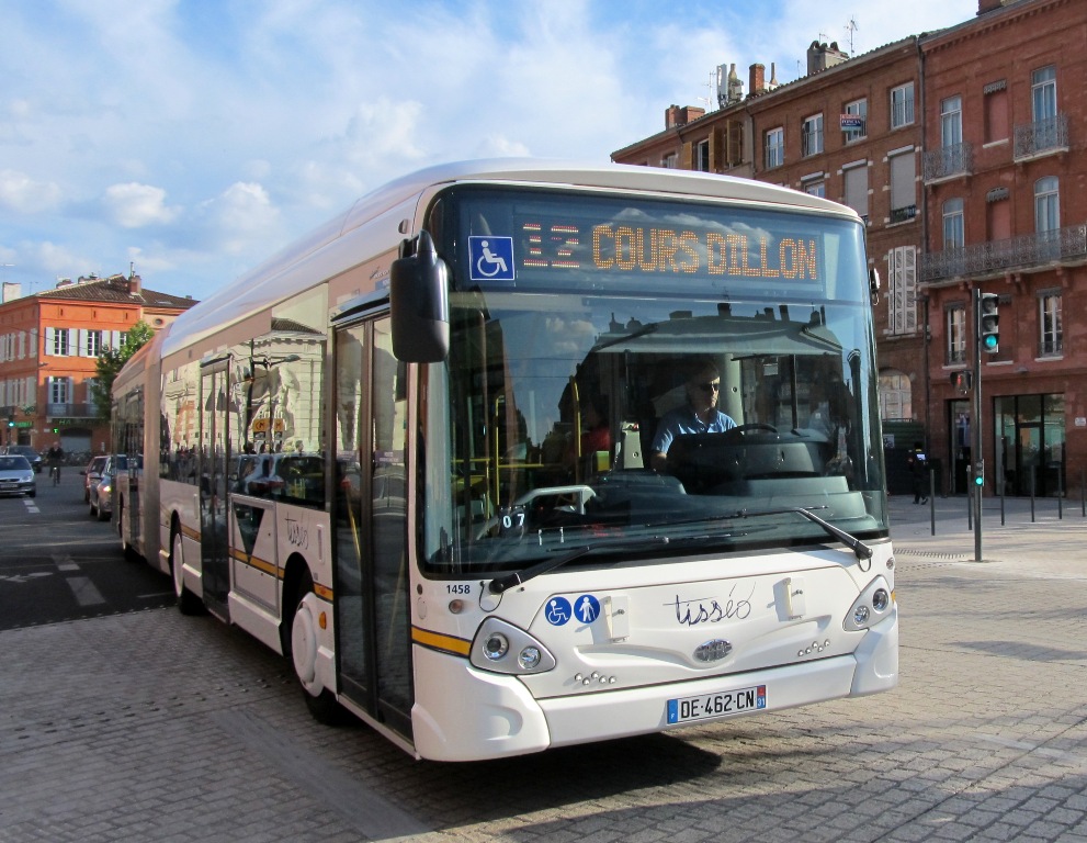 Франция, Heuliez GX427 BHNS № 1458