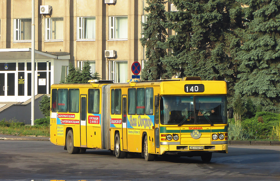 Днепропетровская область, Scania CN112AL № AE 0102 HB