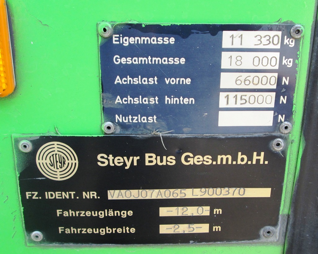 Калининградская область, Gräf & Steyr J07 NL205 M12 № Р 653 ЕР 39
