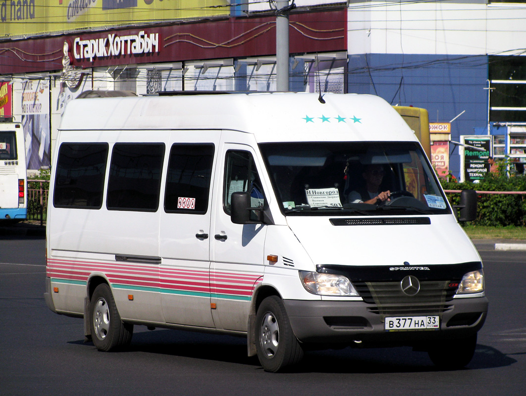 Владимирская область, Mercedes-Benz Sprinter W903 316CDI № В 377 НА 33