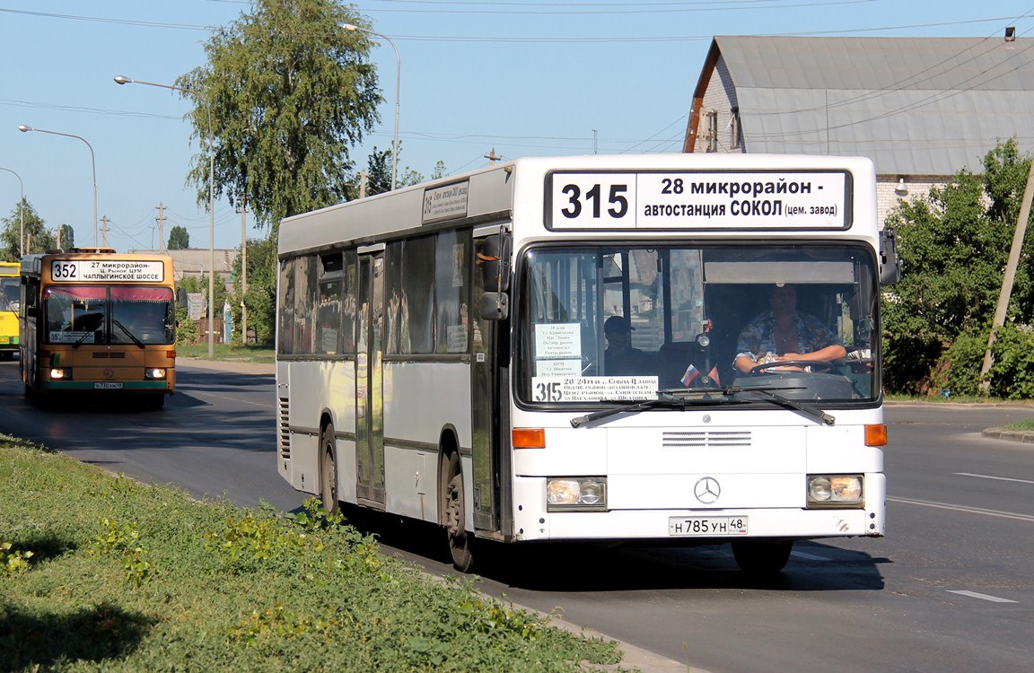 Obwód lipiecki, Mercedes-Benz O405N Nr Н 785 УН 48