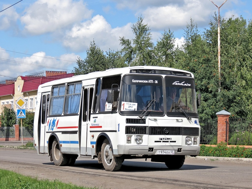 Омская область, ПАЗ-32051-110 № 1