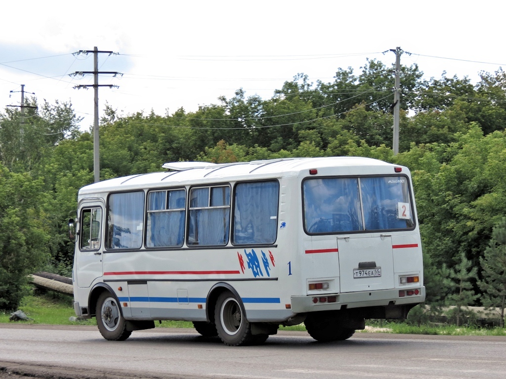 Омская область, ПАЗ-32051-110 № 1