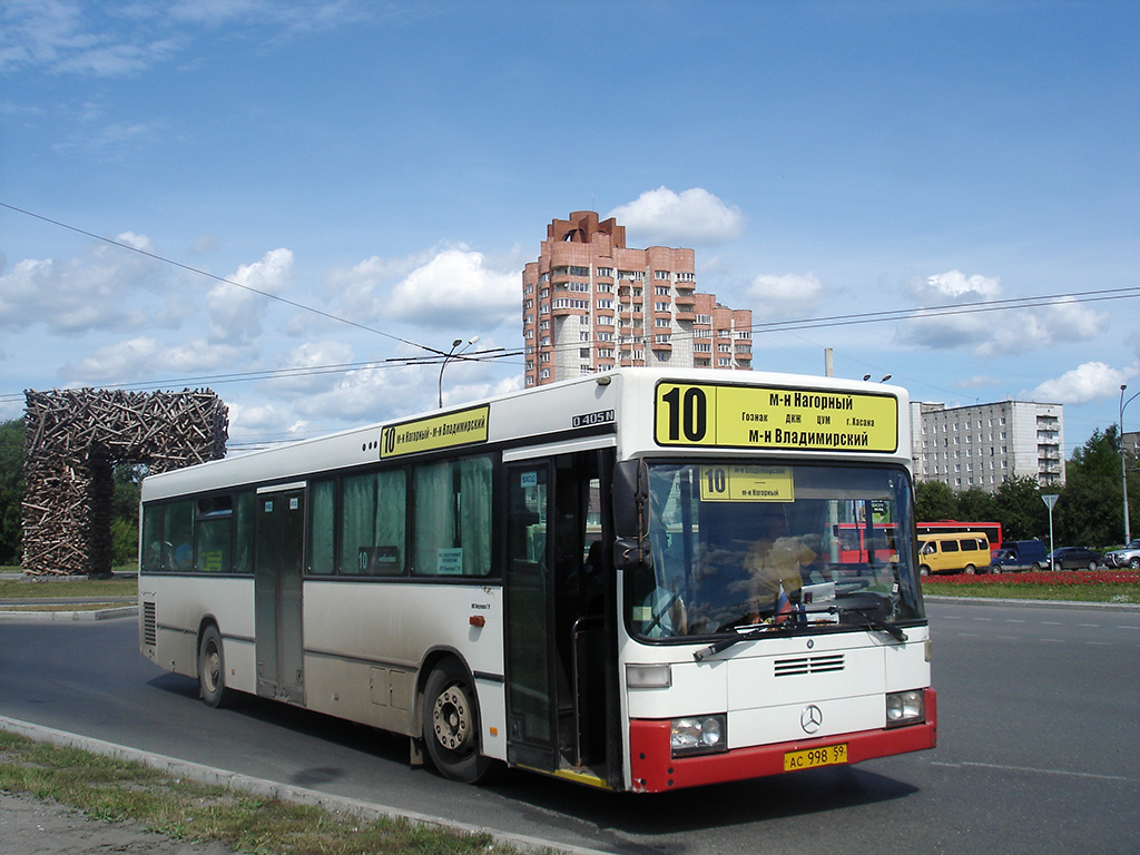 Perm region, Mercedes-Benz O405N # АС 998 59