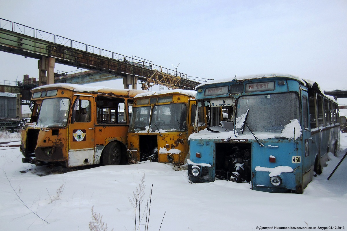 Хабаровский край, ЛиАЗ-677М № 450