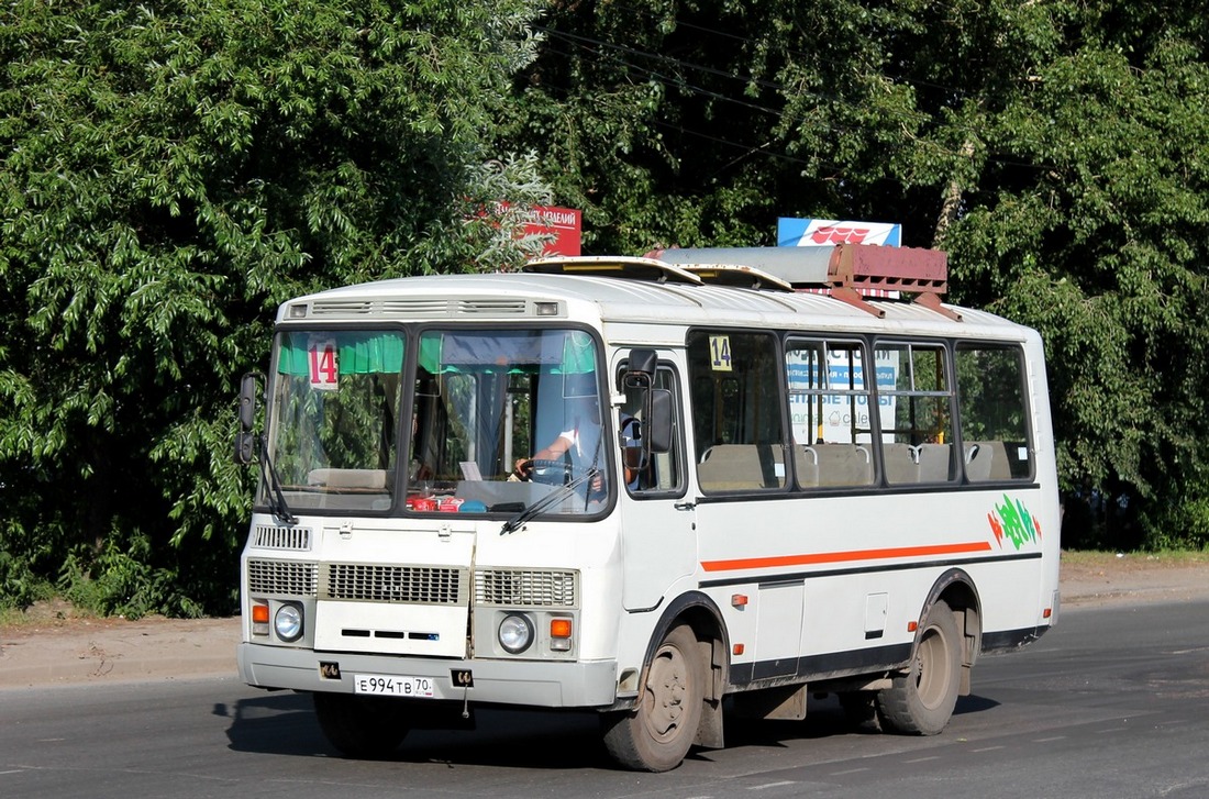 Томская область, ПАЗ-32054 № Е 994 ТВ 70