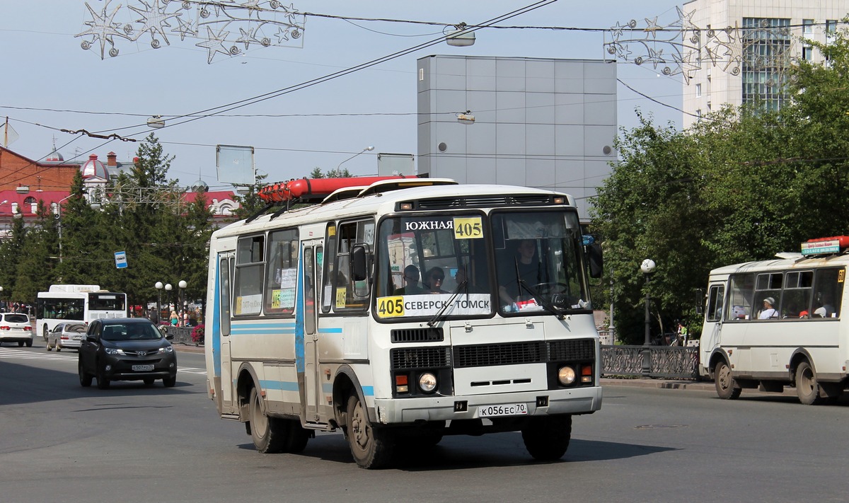 Томская область, ПАЗ-32054 № К 056 ЕС 70