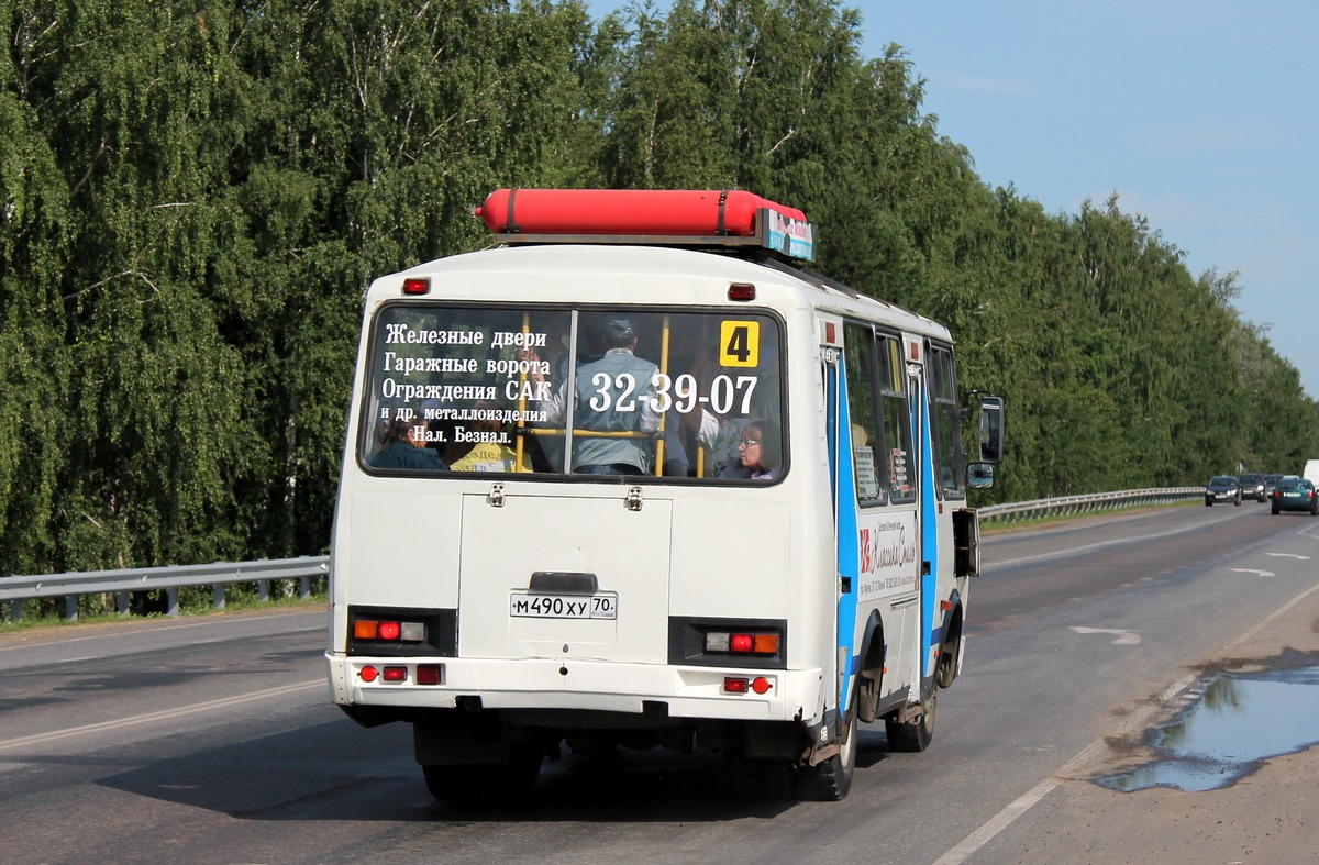 Томская область, ПАЗ-32054 № М 490 ХУ 70