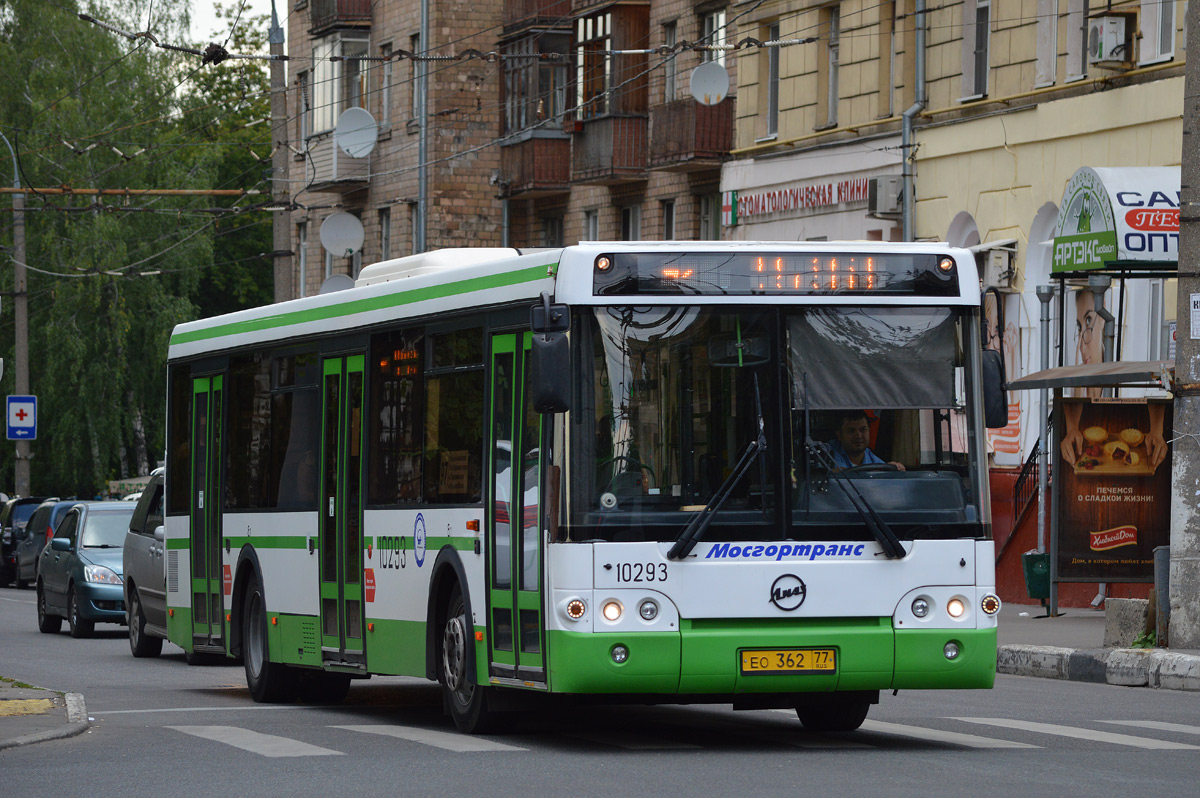 Москва, ЛиАЗ-5292.21 № 10293