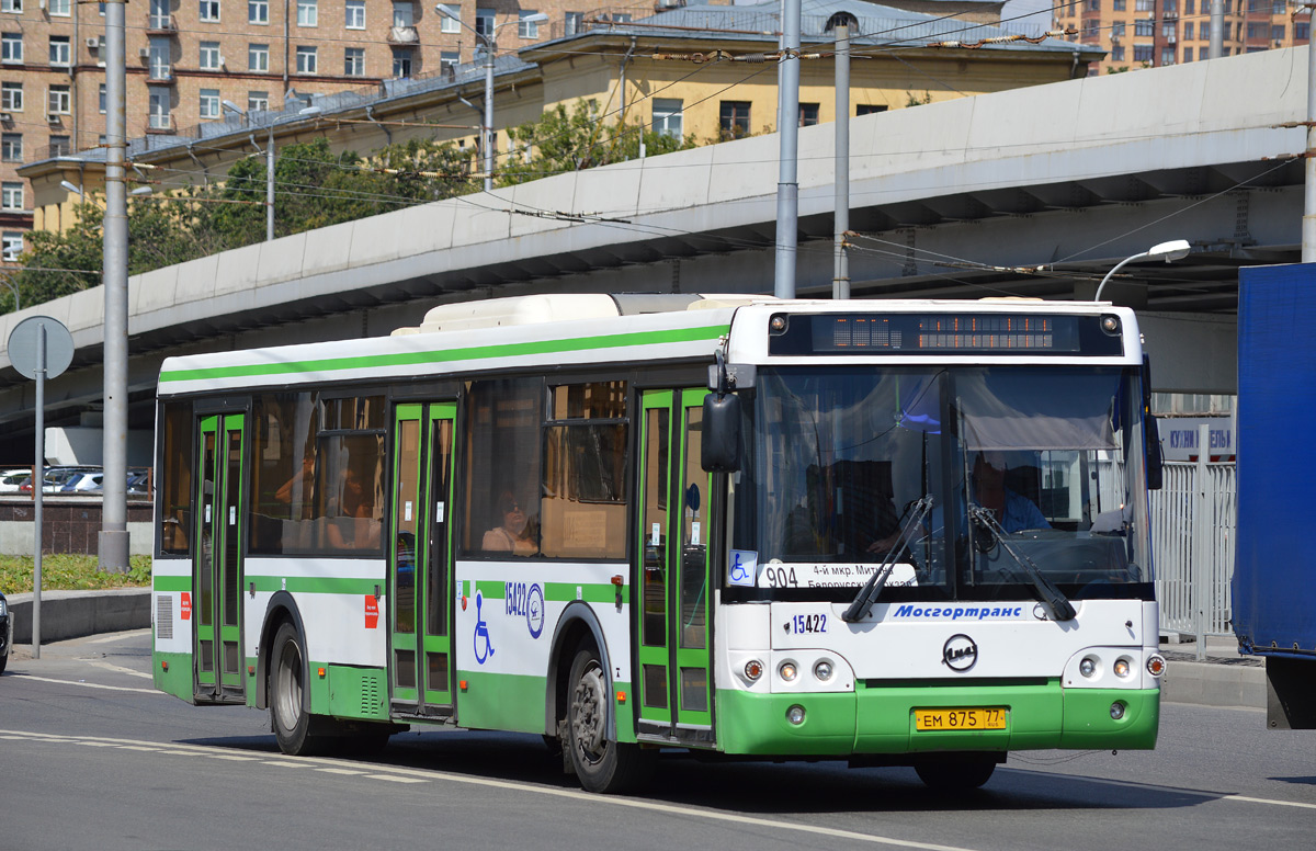 Москва, ЛиАЗ-5292.21 № 15422