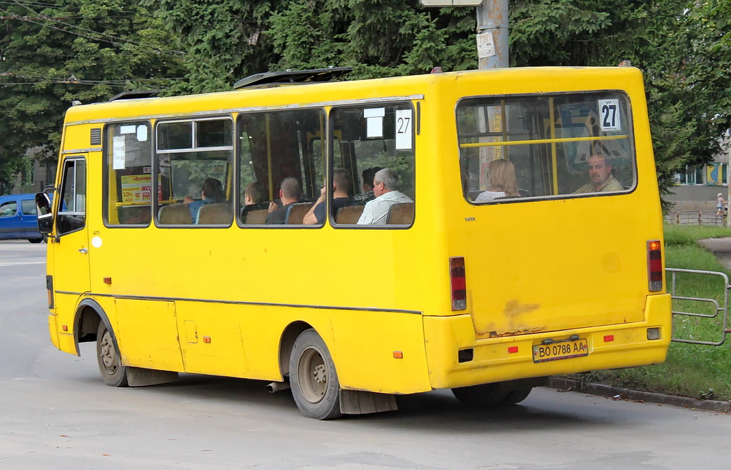 Тернопольская область, БАЗ-А079.14 "Подснежник" № BO 0788 AA