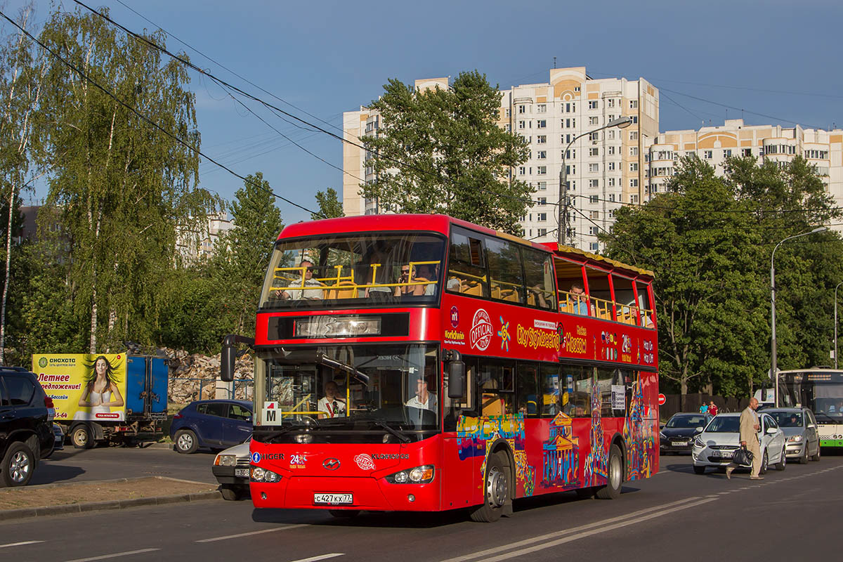 Москва, Higer KLQ6109GS № С 427 КХ 77