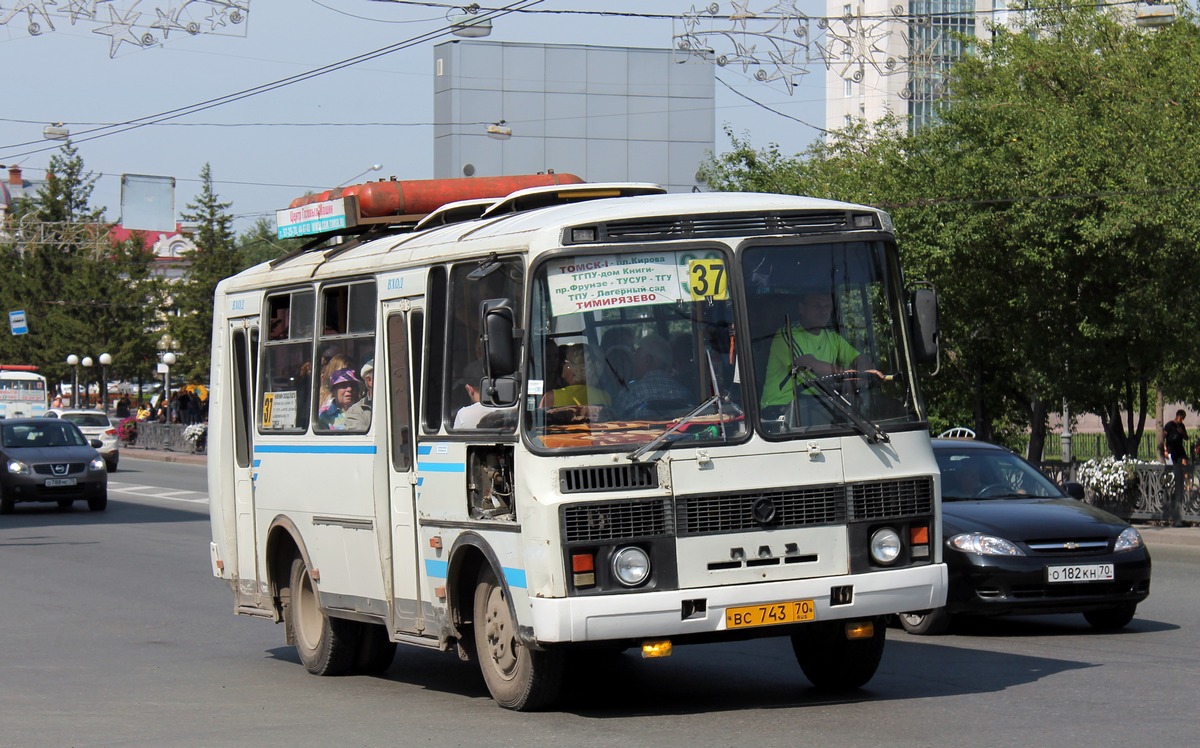 Томская область, ПАЗ-32054 № ВС 743 70